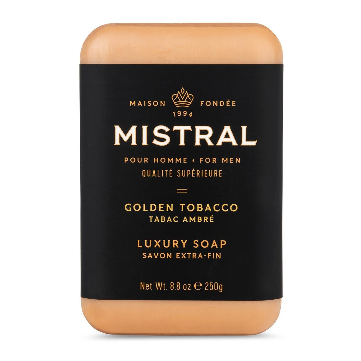 Mistral For Men Golden Tobacco Bar Soap