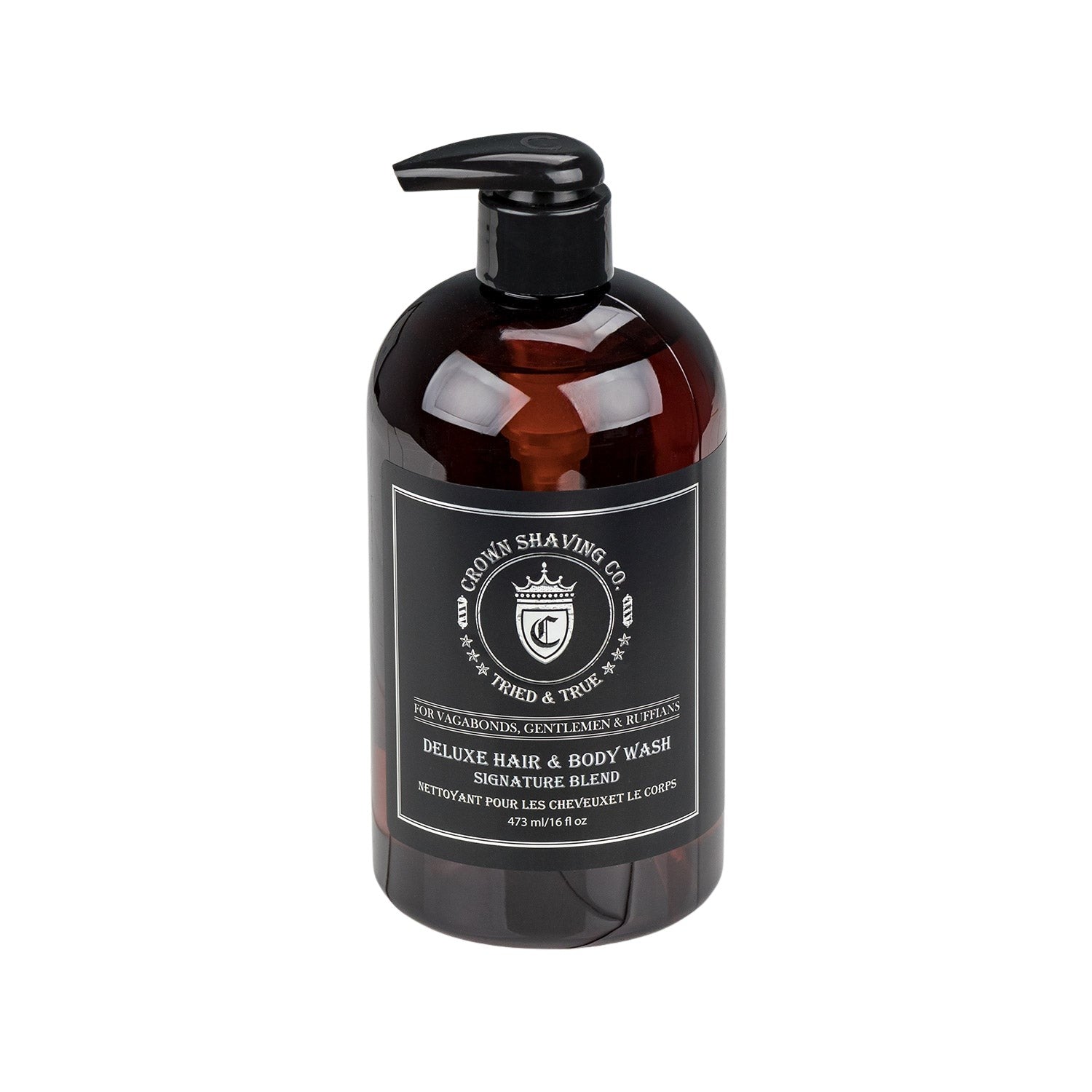 Crown Shaving Co. Hair and Body Wash - Signature Scent 473mL/16oz from Crown Shaving Co.