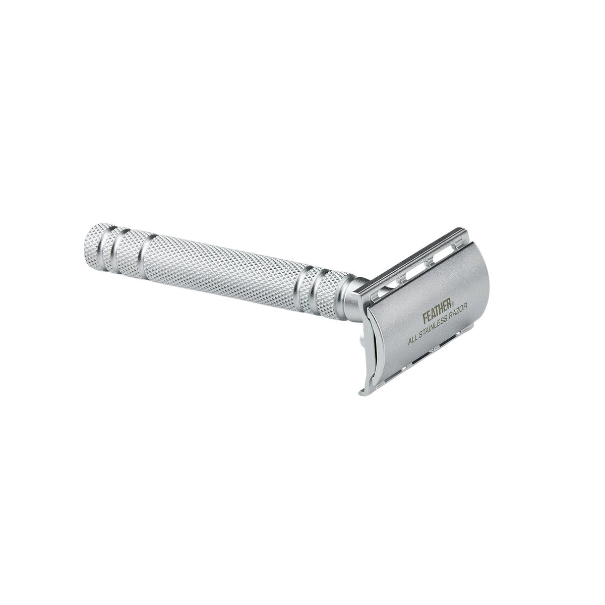 Stainless De Razor Feather AS-D2 Stainless Steel DE Safety Razor – Kent of Inglewood