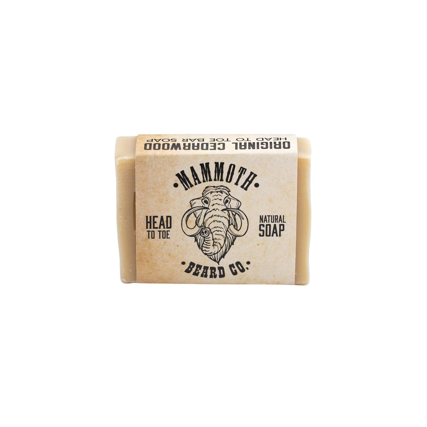 Mammoth Beard Co. Original Cedarwood Beard Soap from Mammoth Beard Co.