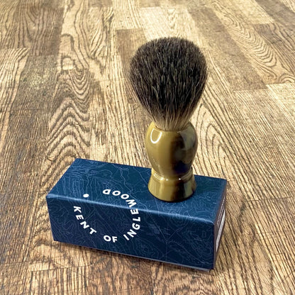 Kent of Inglewood Grey Badger Hair Shaving Brush