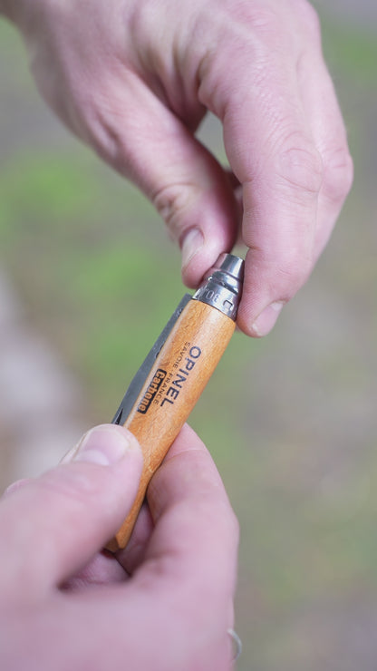 Opinel Carbon No.08 Folding Knife