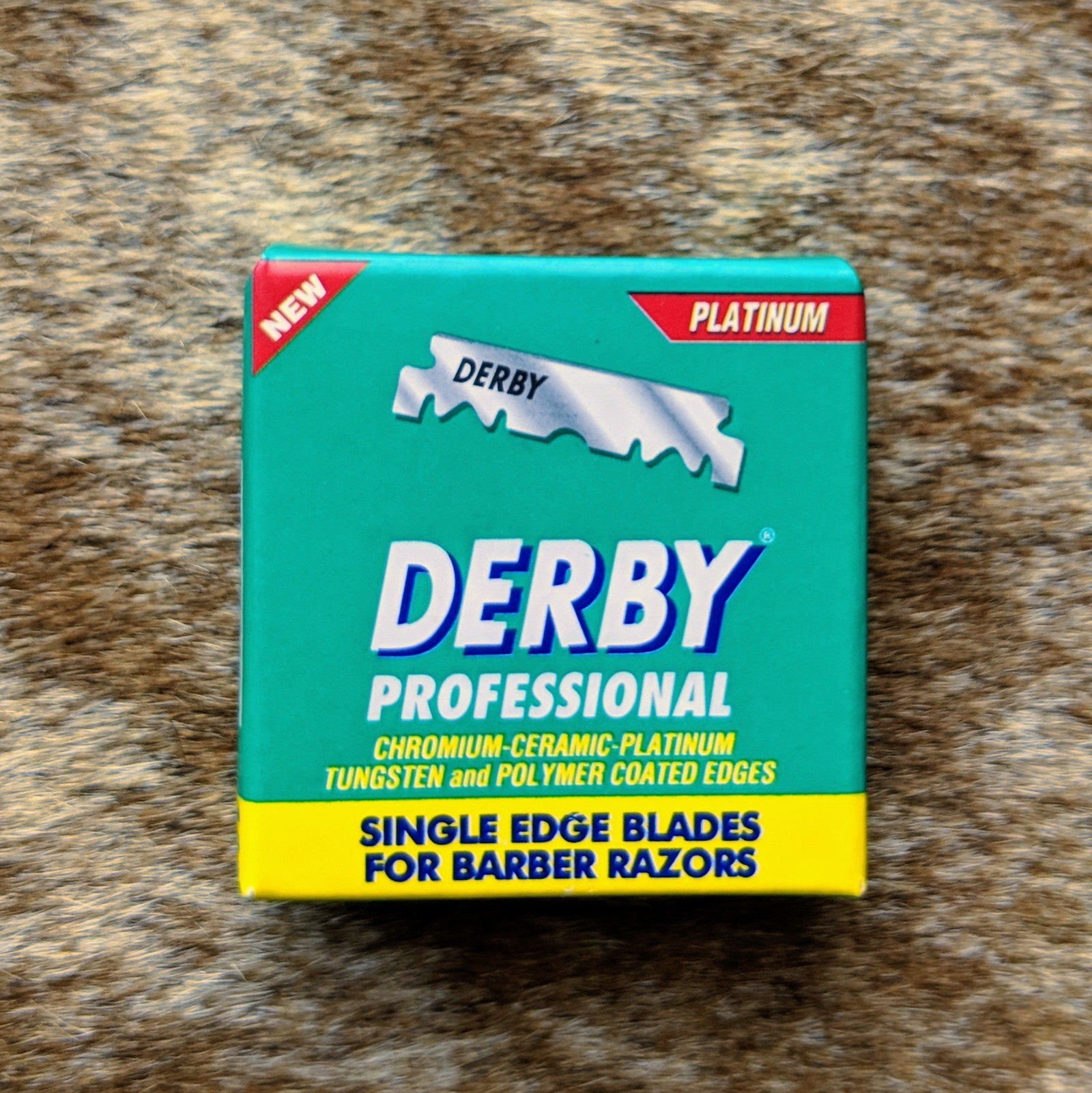 Derby Professional Single Edge Razor Blades (100 Blades/ Pack)