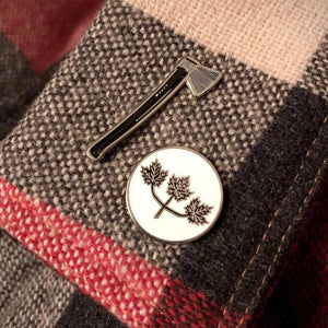 Kent of Inglewood Enamel Pin - Maple Leaf