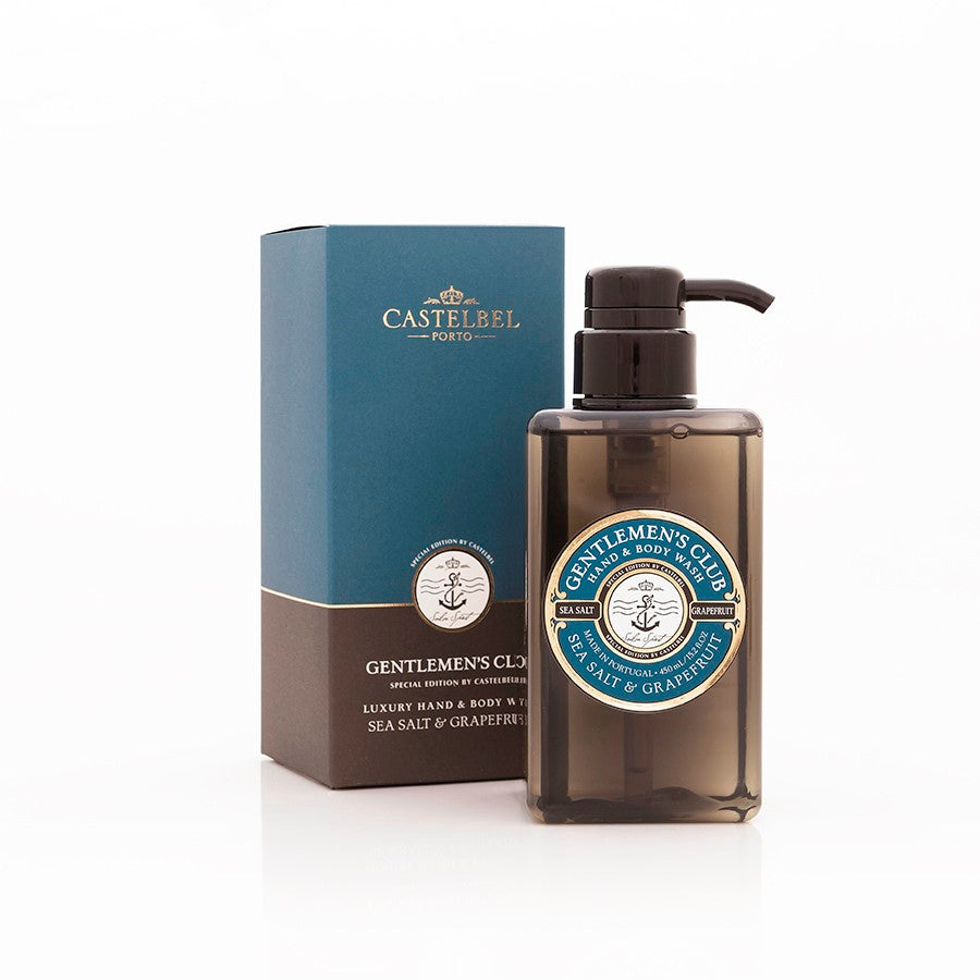 Castelbel Gentlemen's Club Sea Salt and Grapefruit 450mL Hand & Body Wash