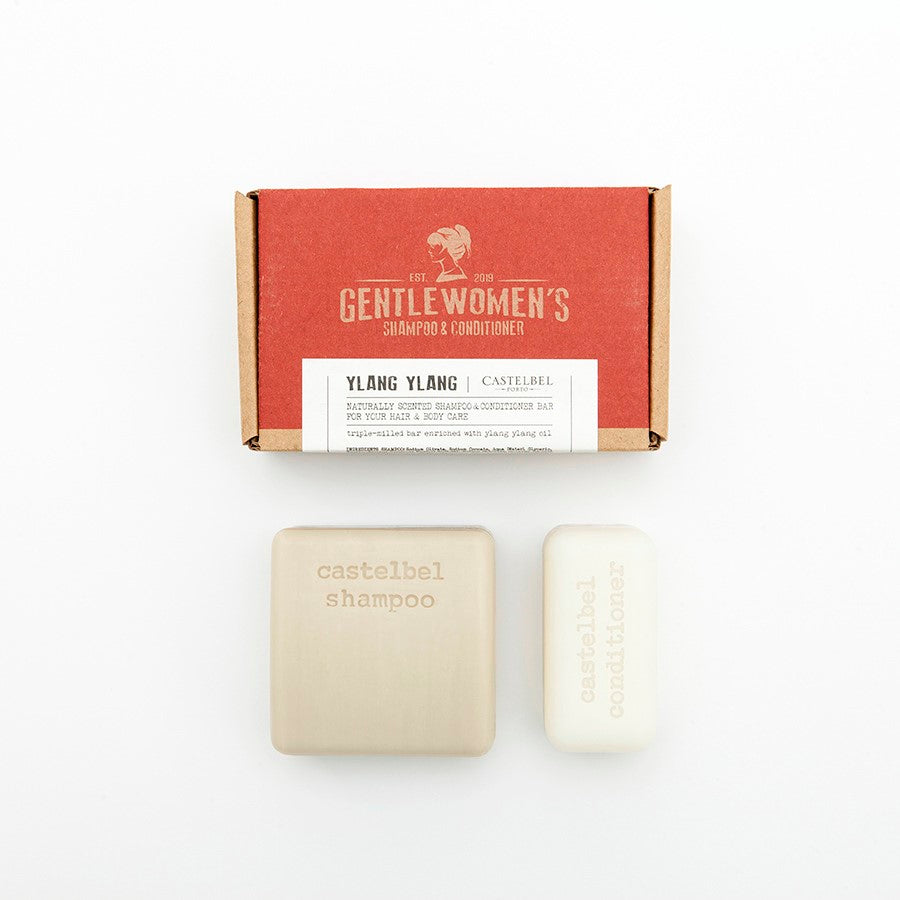 Castelbel Porto Traveller Collection Ylang-Ylang Gentlewomen’s Shampoo Bar & Conditioner