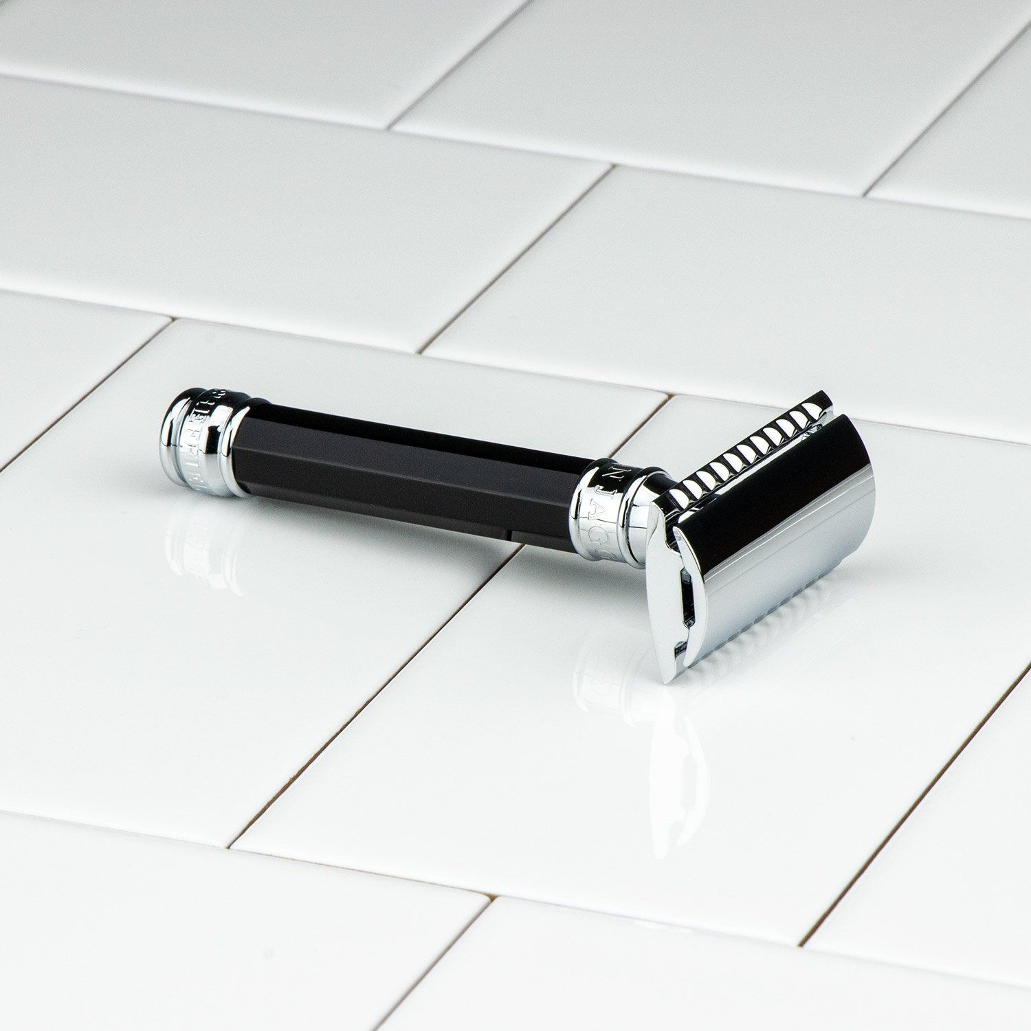 Edwin Jagger Double Edge Octagonal Handle DE Safety Razor