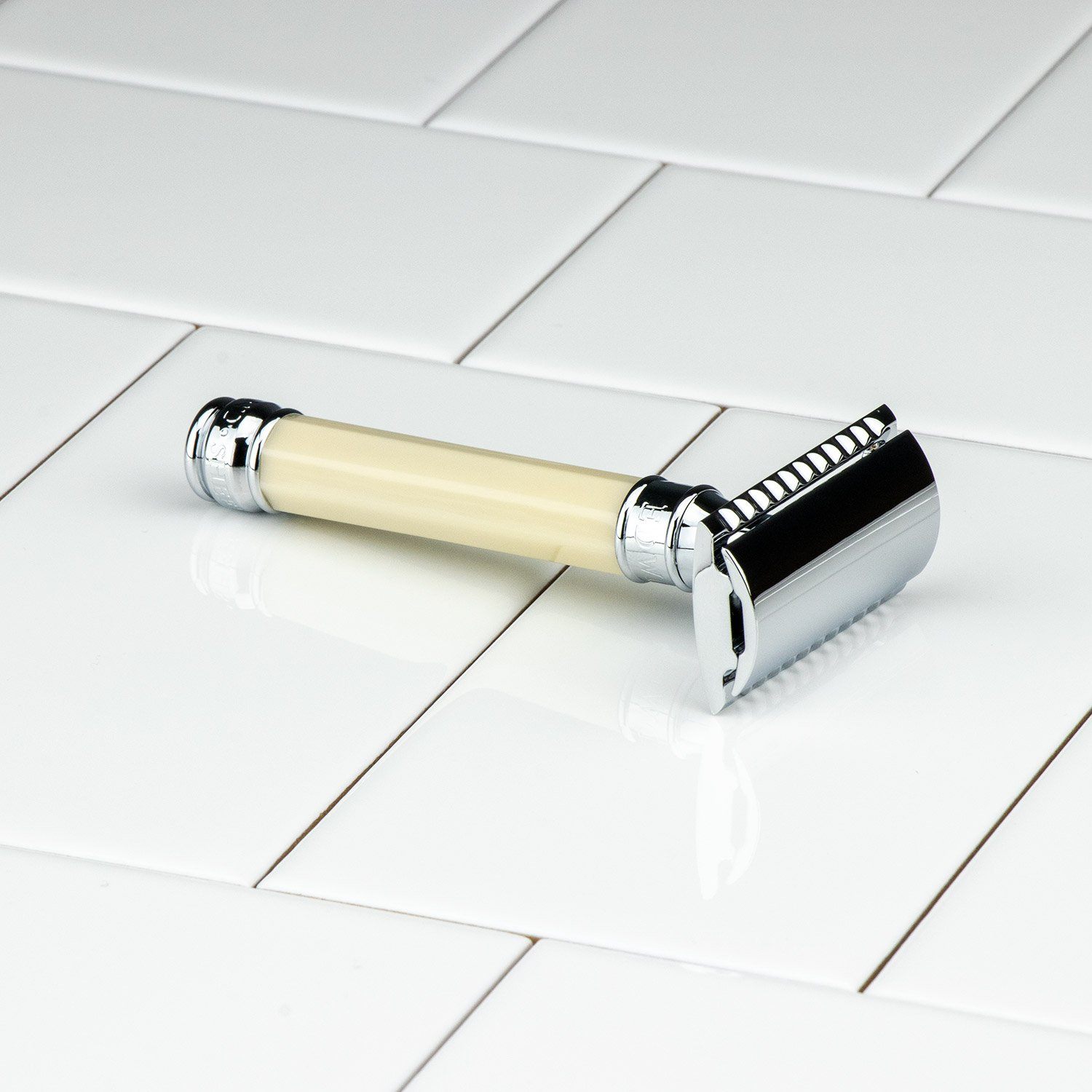 Edwin Jagger Double Edge Octagonal Handle DE Safety Razor