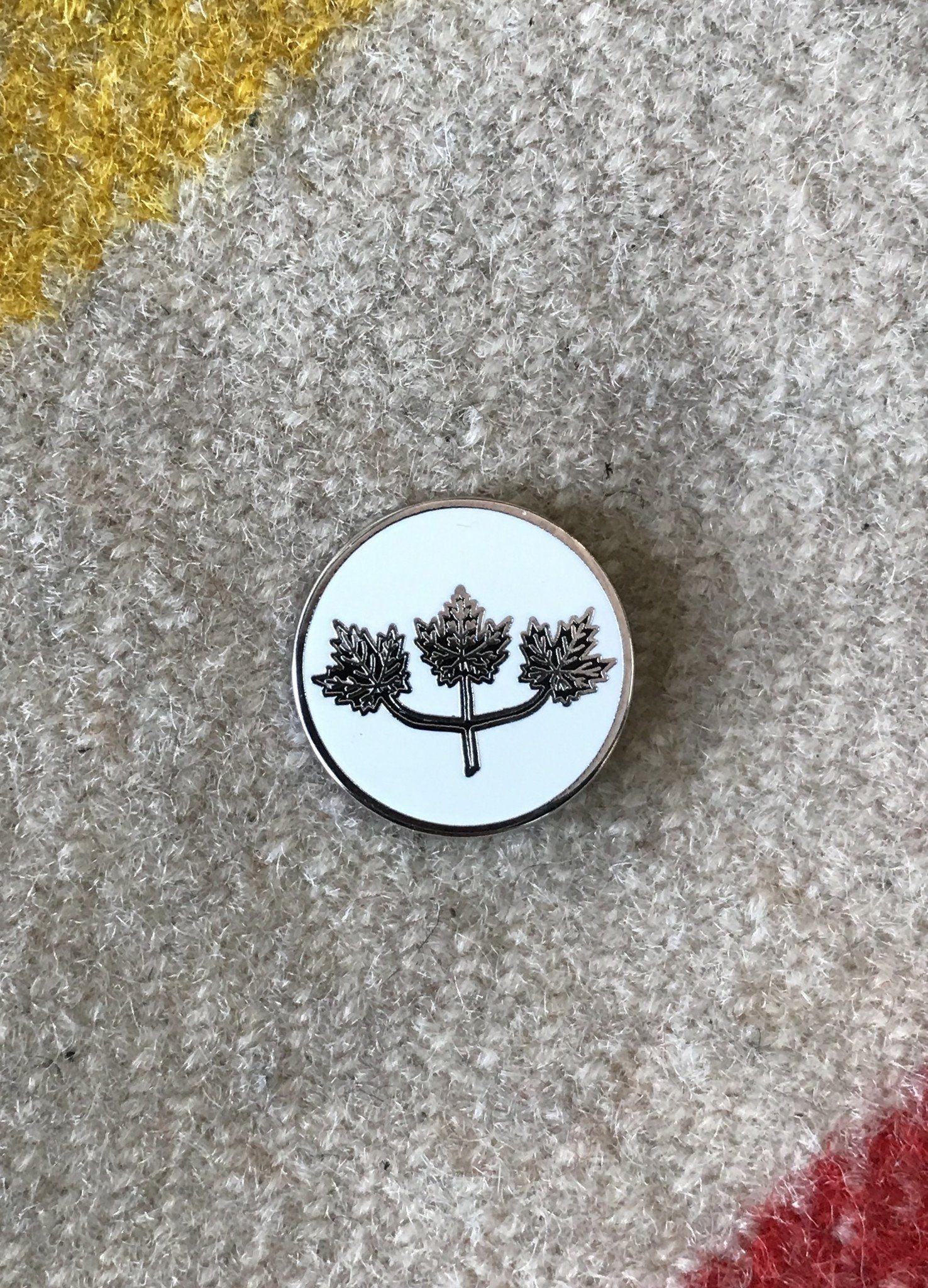 Kent of Inglewood Enamel Pin - Maple Leaf