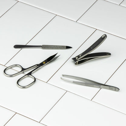 Niegeloh Havana S 4pc Manicure Set In High Quality Leather Case from Niegeloh