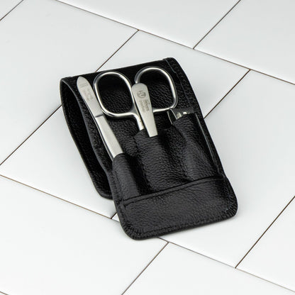 Niegeloh Imantado M 4 piece Manicure Set In High Quality Leather Case from Niegeloh