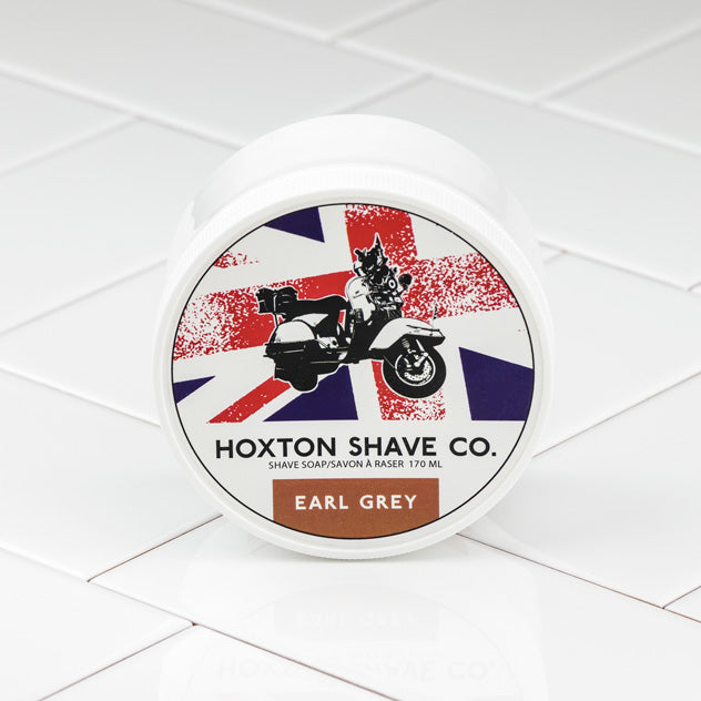 Hoxton Shave Co. Earl Grey Shaving Cream in Tub, 177ml