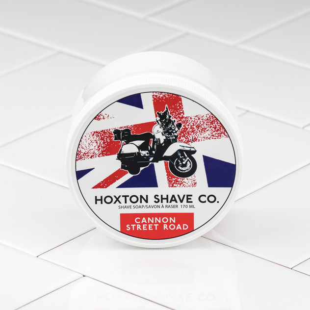 Hoxton Shave Co. Cannon Street Road Shaving Cream in Tub, 177ml