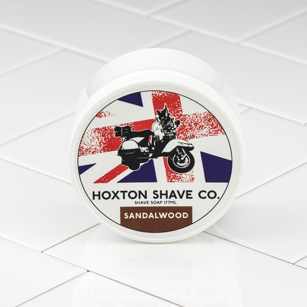 Hoxton Shave Co. Sandalwood Shaving Cream in Tub, 177ml