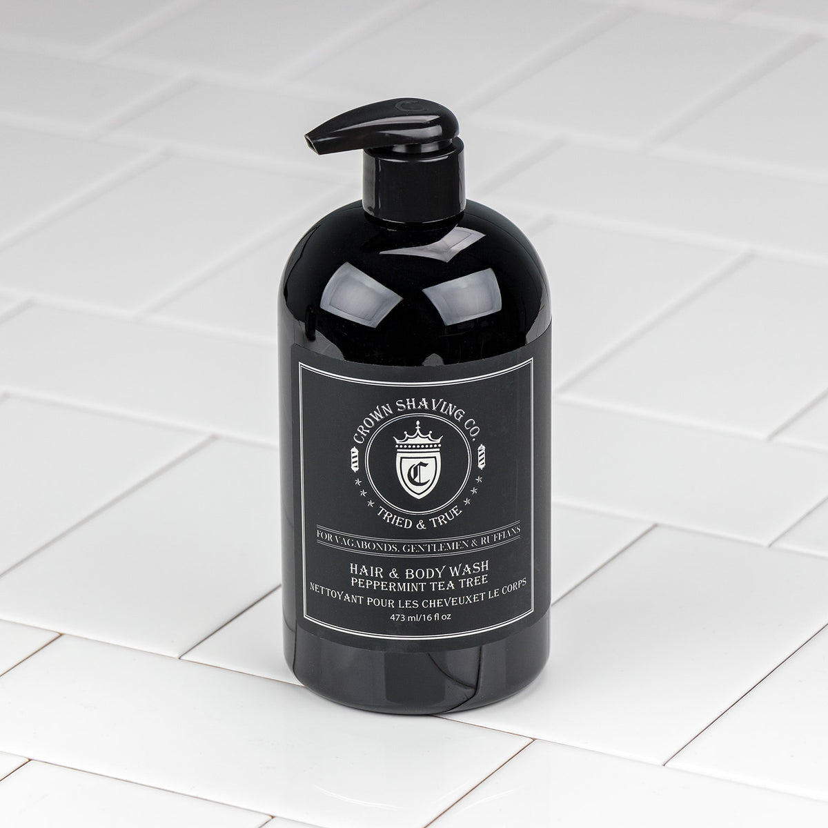 Crown Shaving Co. Hair and Body Wash - Peppermint &amp; Tea Tree Oil