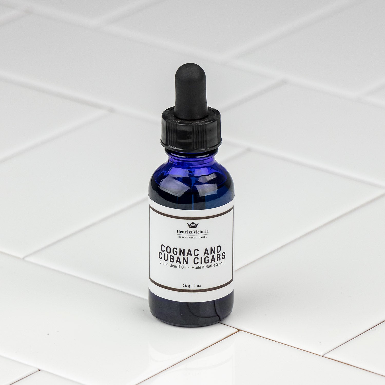 Henri et Victoria Cognac and Cuban Cigars Beard Oil from Henri et Victoria