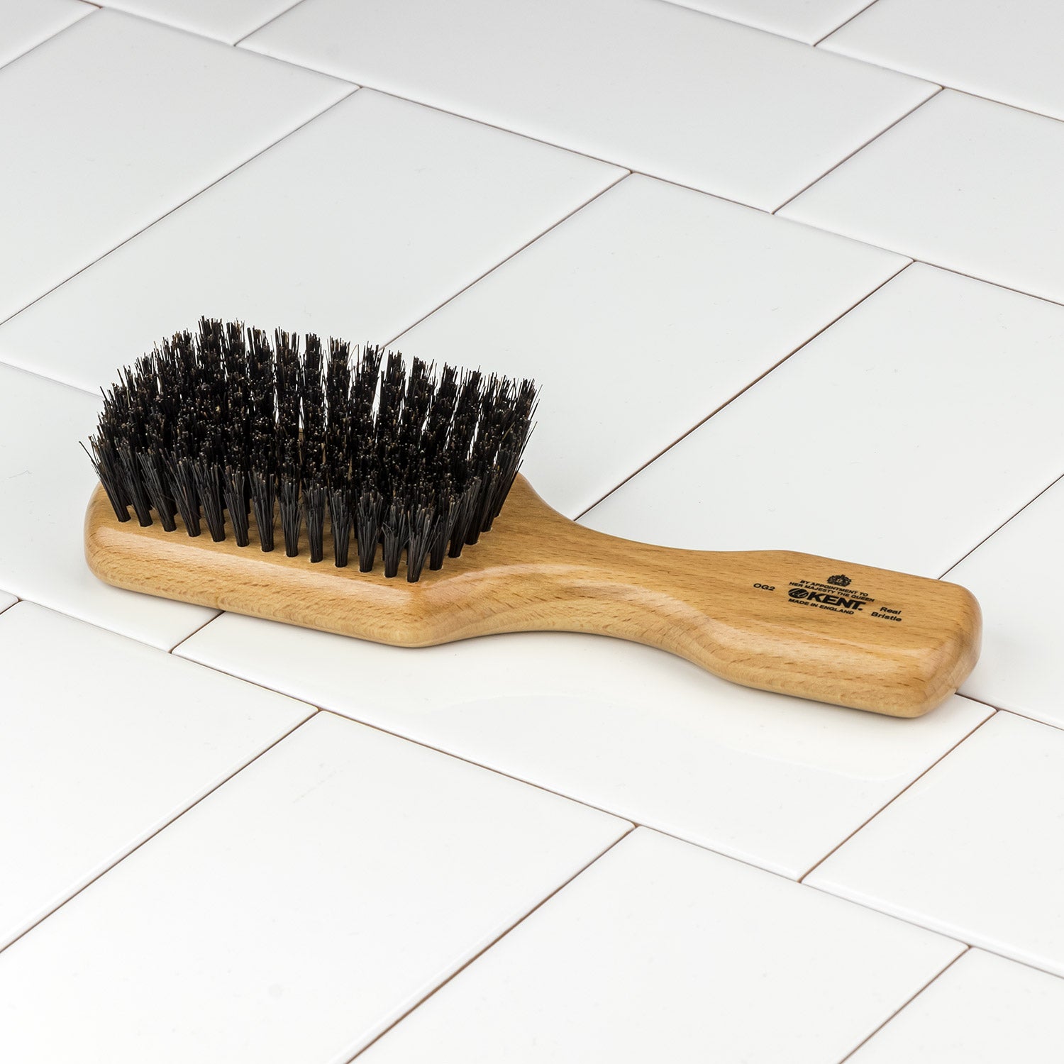 Kent of England Rectangular Hair and Beard Brush