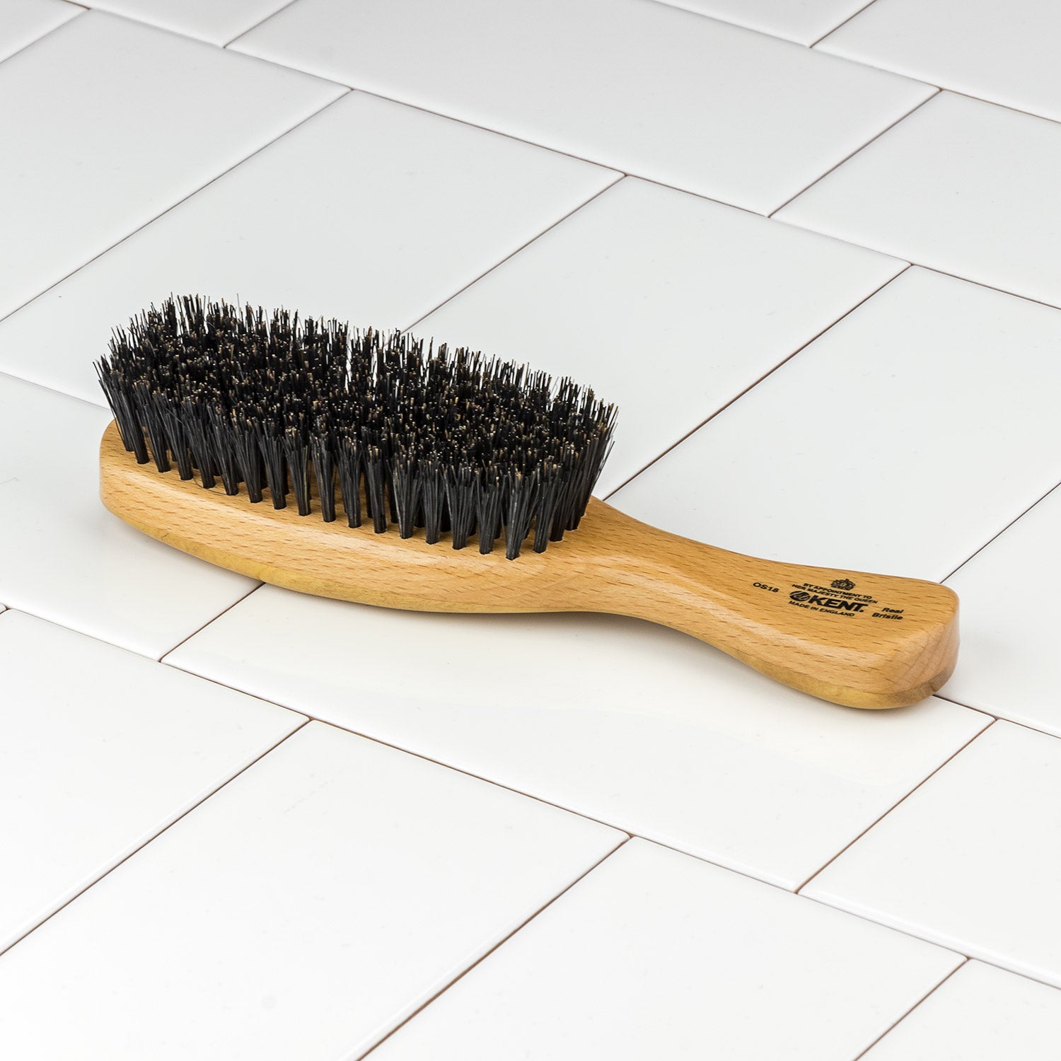 Kent of England Rectangular Hair and Beard Brush