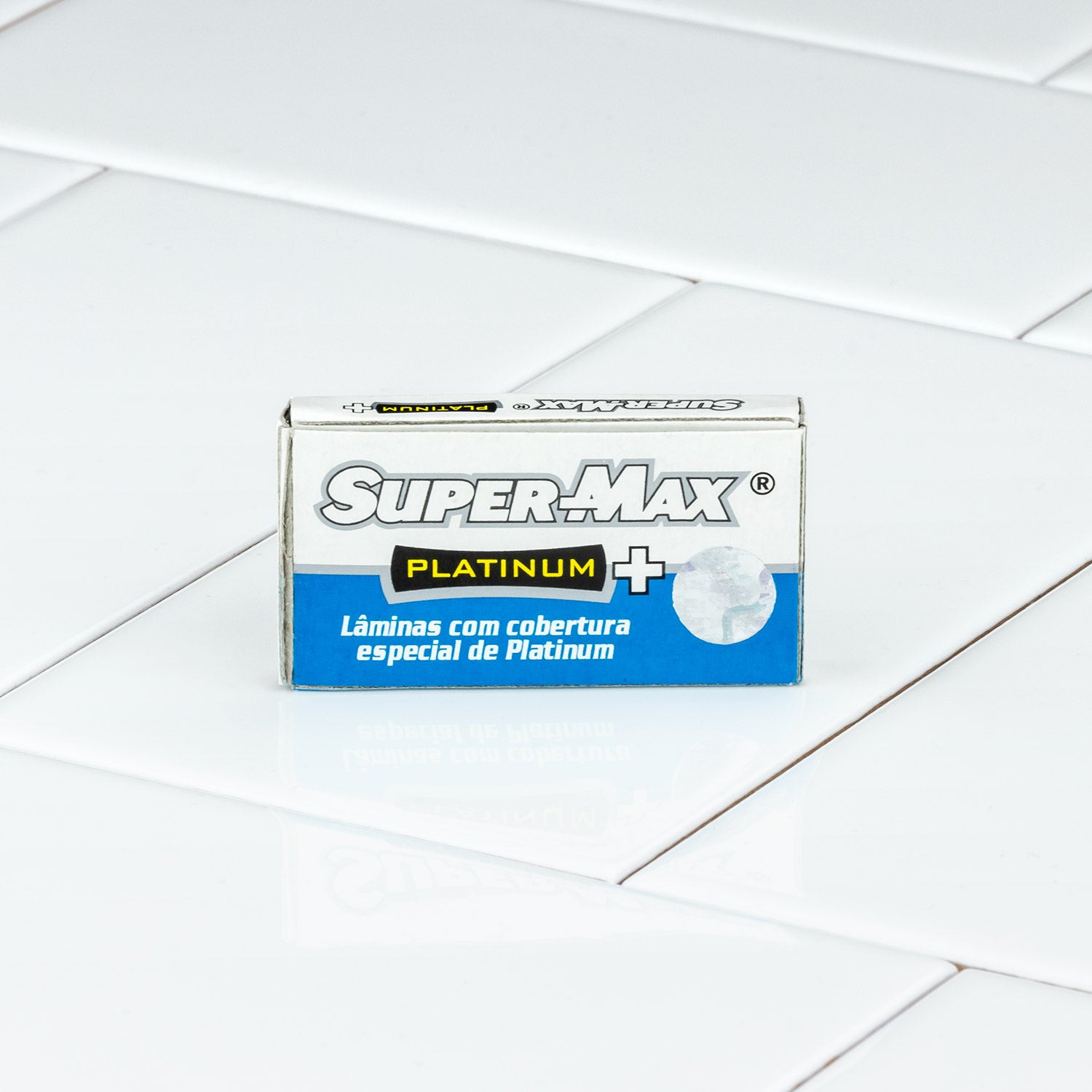 Super-Max Platinum Double Edge Razor Blades, 5 Pack