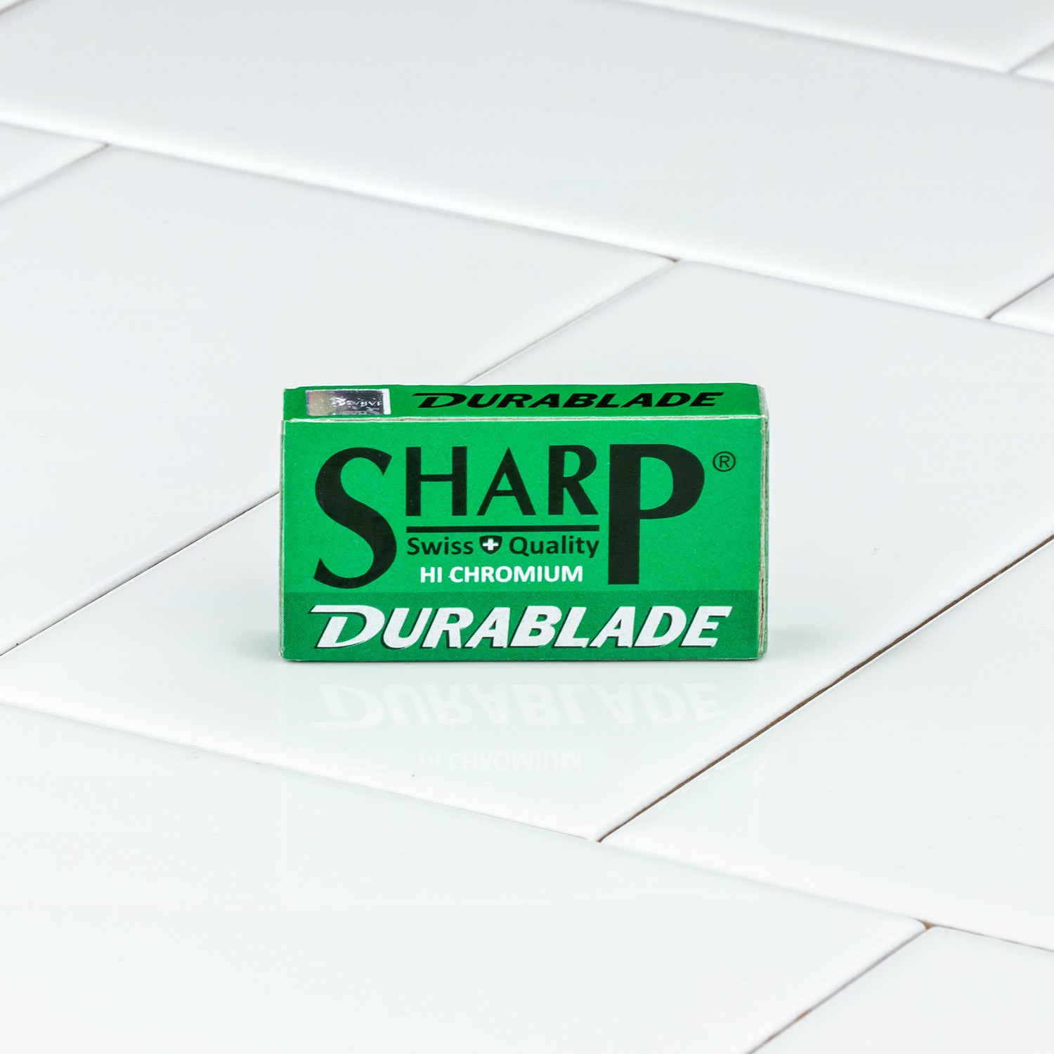 Sharp Durablade Stainless Double Edge Razor Blades, 10 Pack