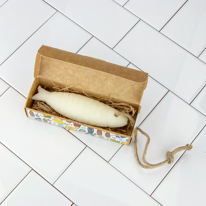 Castelbel Porto Sardine Collection Sea Salt and Lemon Soap On a Rope from Castelbel