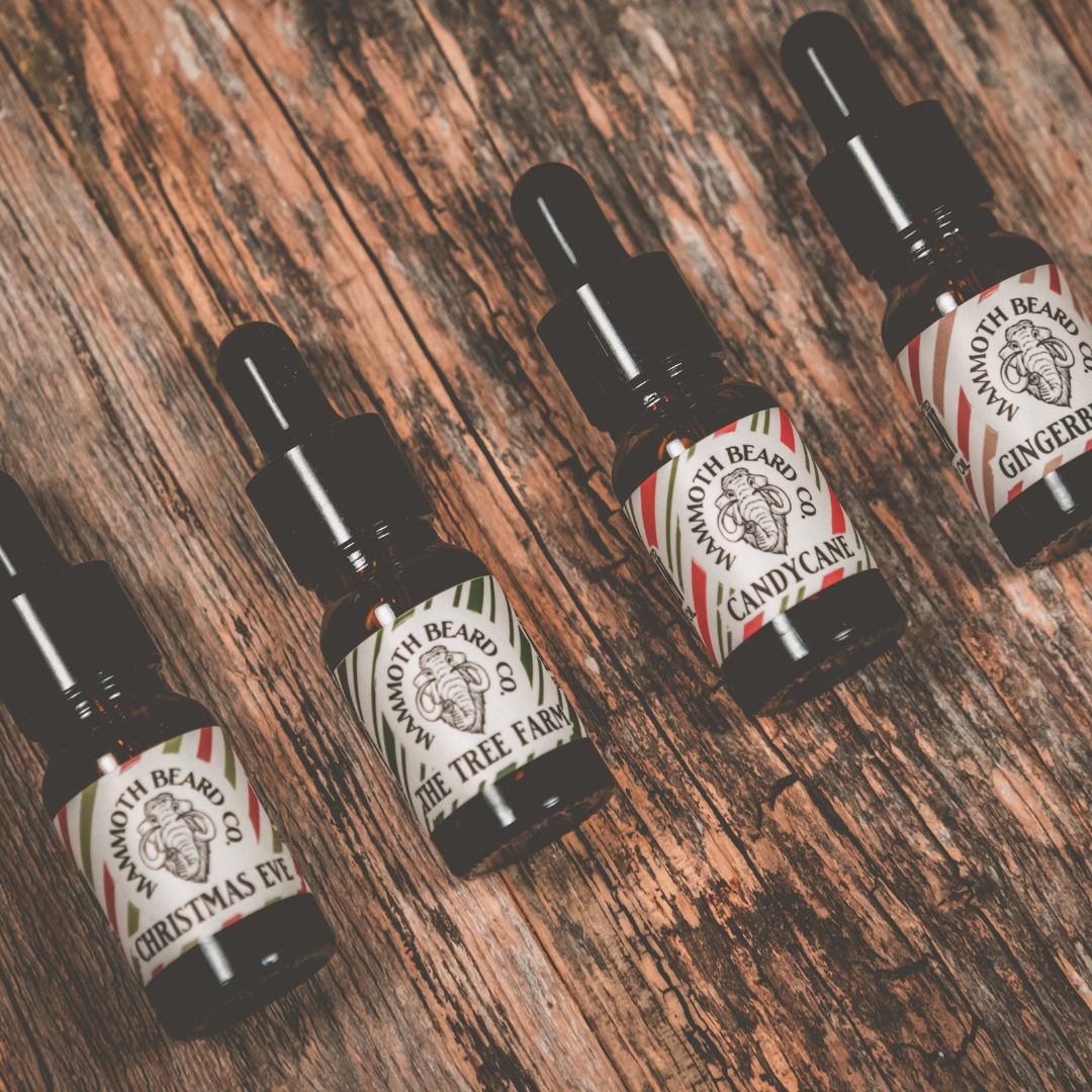 Mammoth Beard Co. Beard Oil Christmas Box