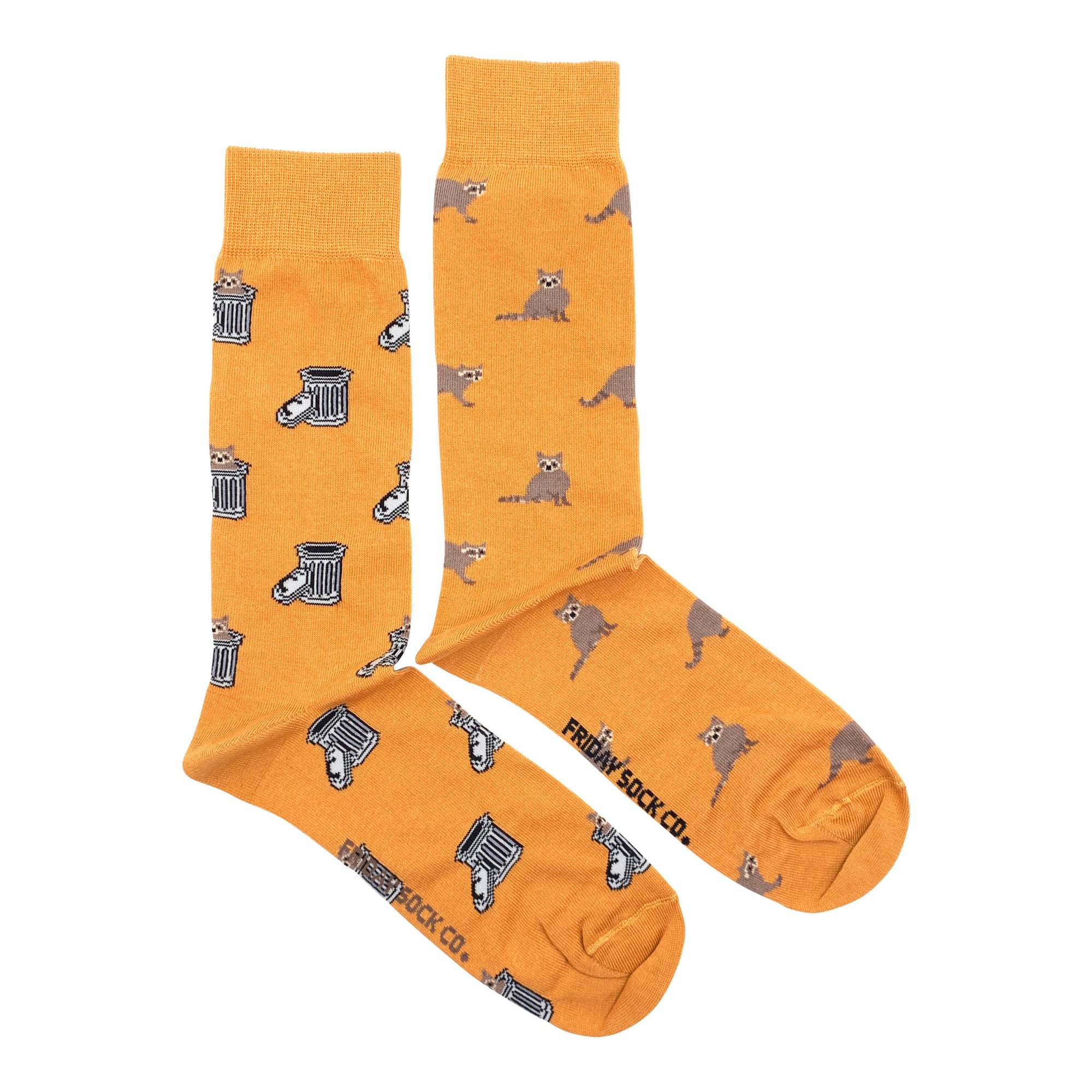 Friday Sock Co. Raccoon & Trash
