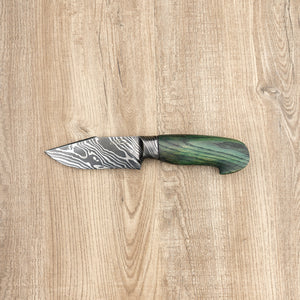 Chris Green Damascus Hunting Knife