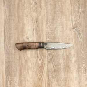 Chris Green Damascus Hunting Knife