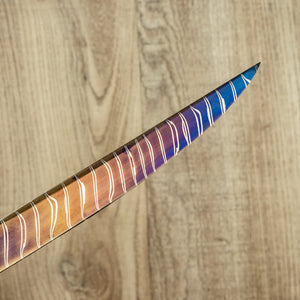 David Goldberg Blued Steel Letter Opener No.2