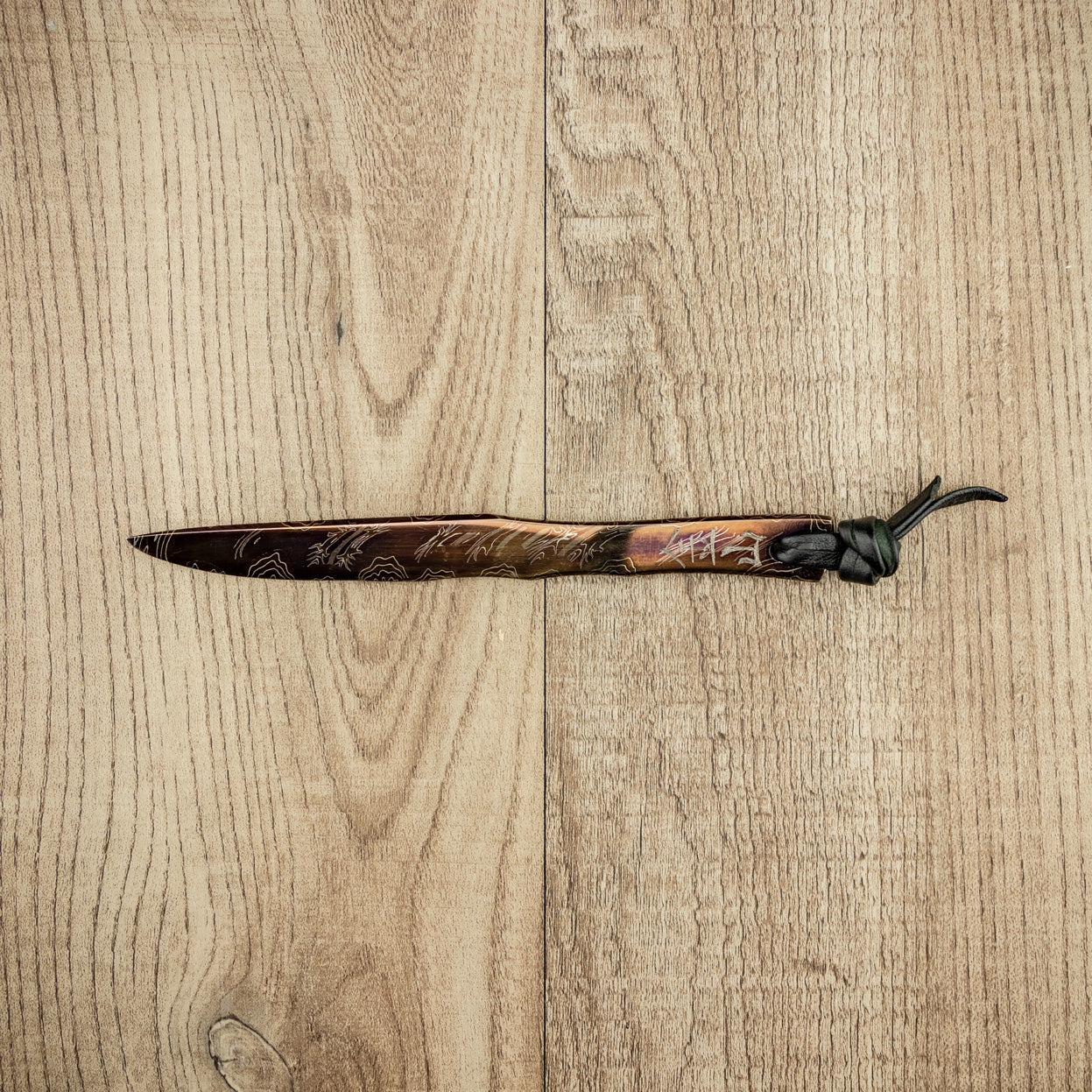 David Goldberg Blued Steel Letter Opener No.1