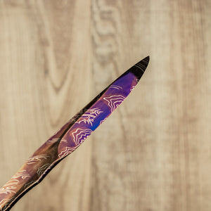 David Goldberg Blued Steel Letter Opener No.1