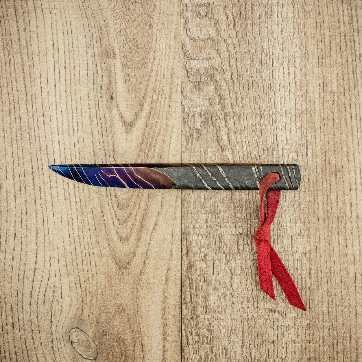 David Goldberg Blued Steel Letter Opener No.3