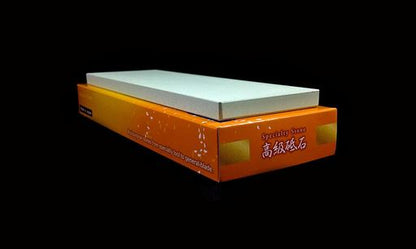 Naniwa Specialty/Super Stone 10000 on retail box, ideal for honing blades, offering a budget-friendly option for achieving a superior shaving edge.