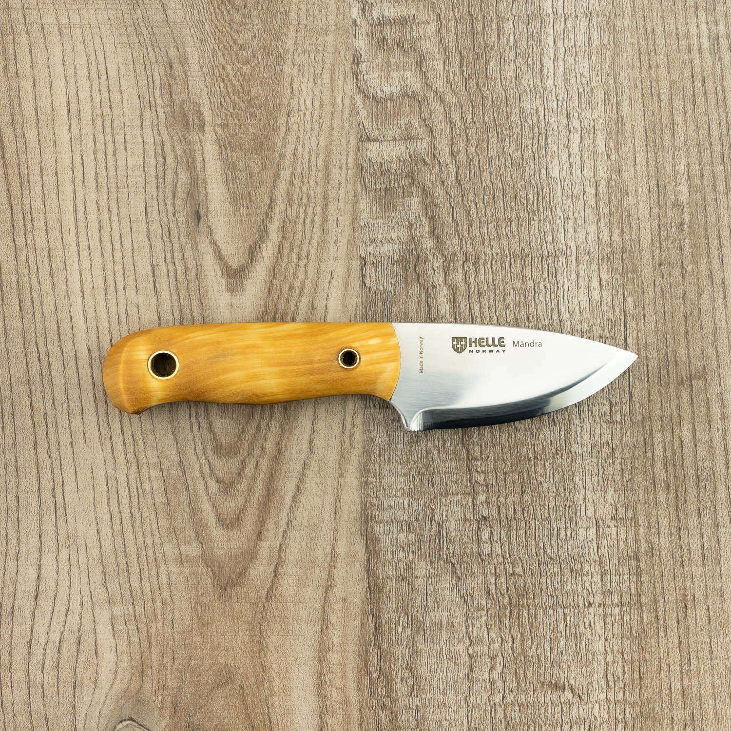 Helle Knives Mandra 70mm Neck Knife Designed by Les Stroud