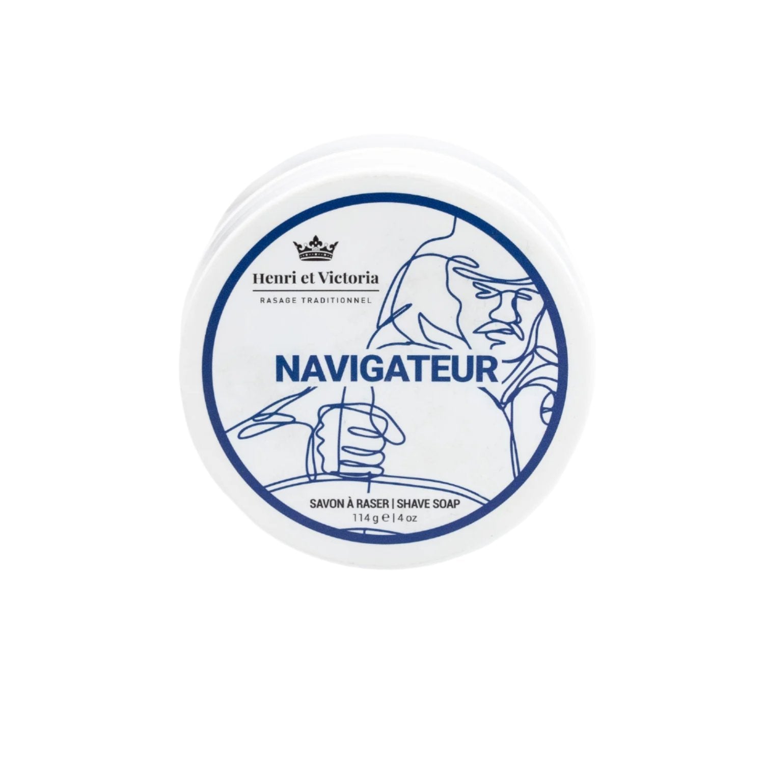 Henri et Victoria - Navigateur Vegan Shave Soap