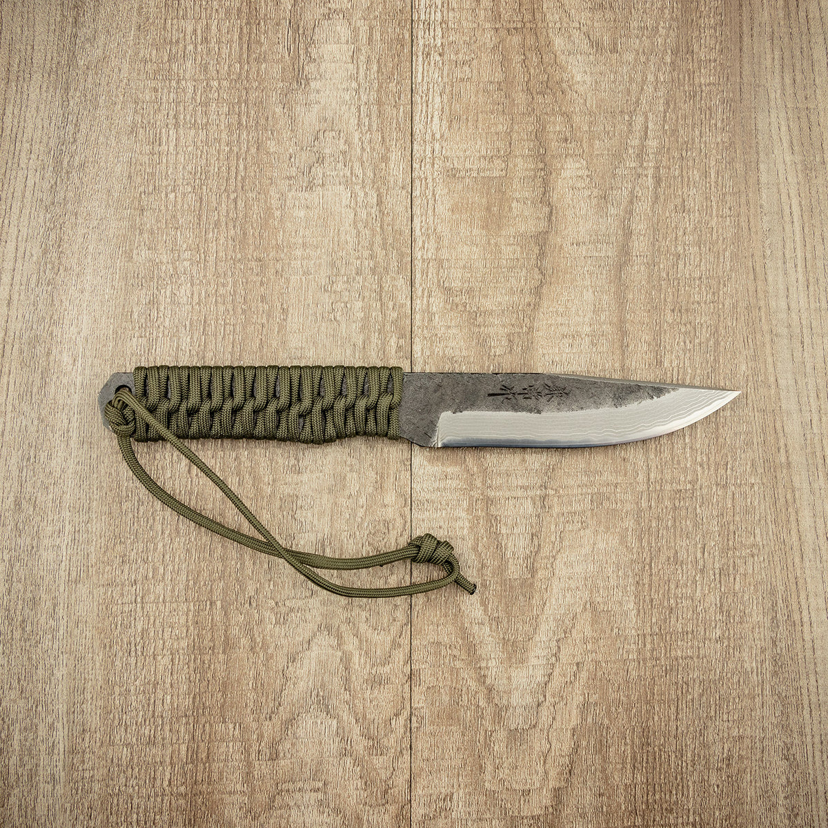 Seki Kanetsune &quot;KURO-TSUNO&quot; Outdoor Knife 120MM