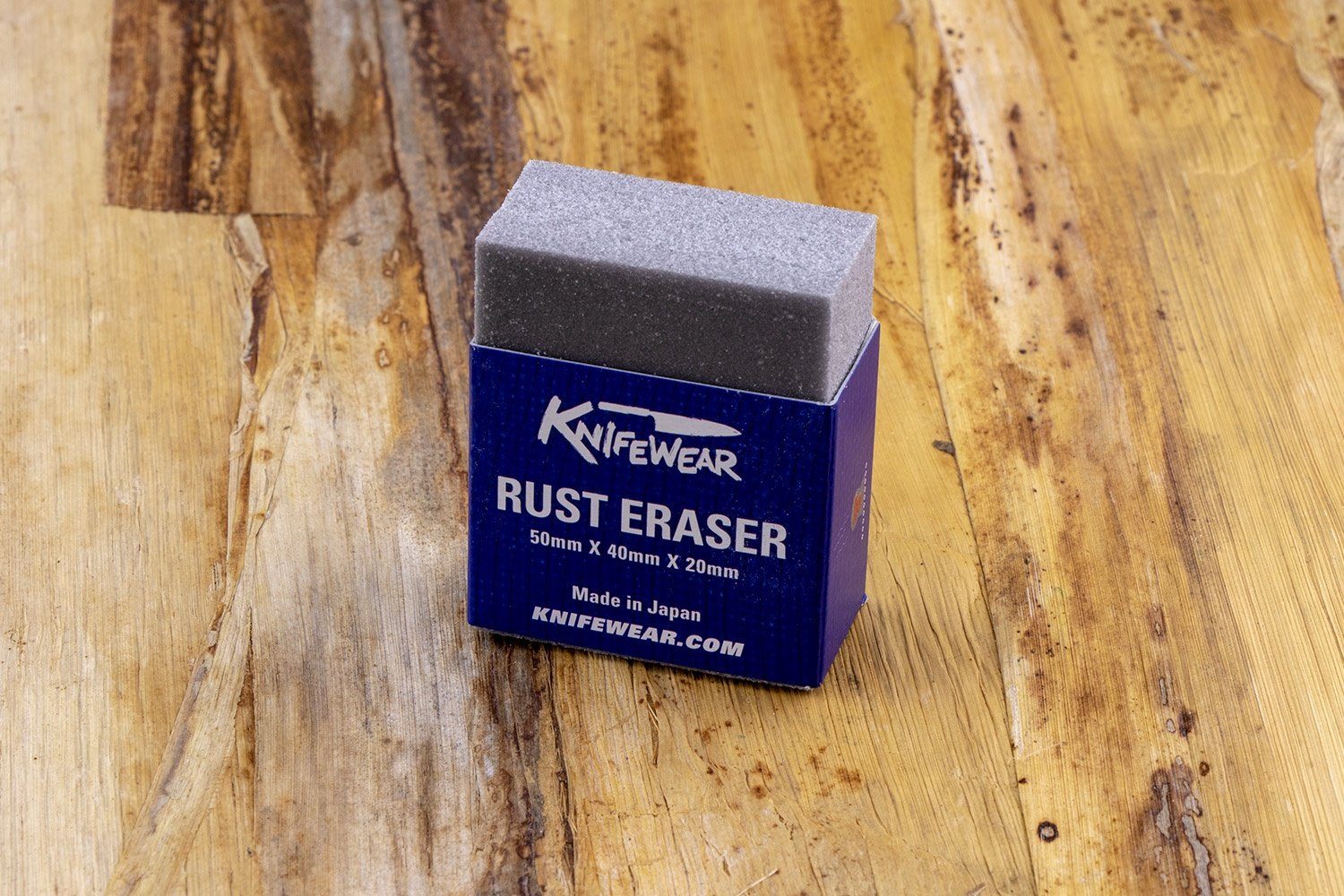 Knifewear Rust Eraser from Knifewear