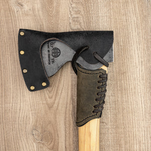 Leather Overstrike Axe Guard