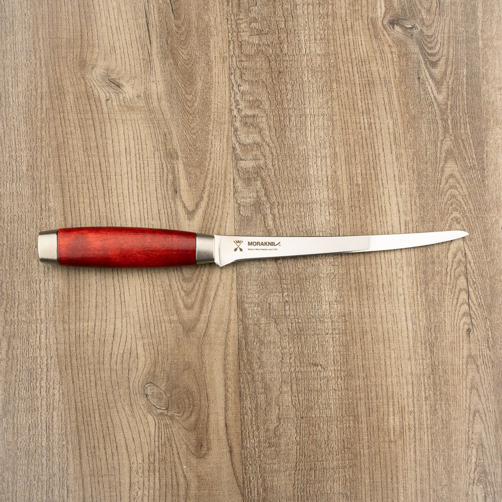 Mora Classic 7" Fillet Knife - Red