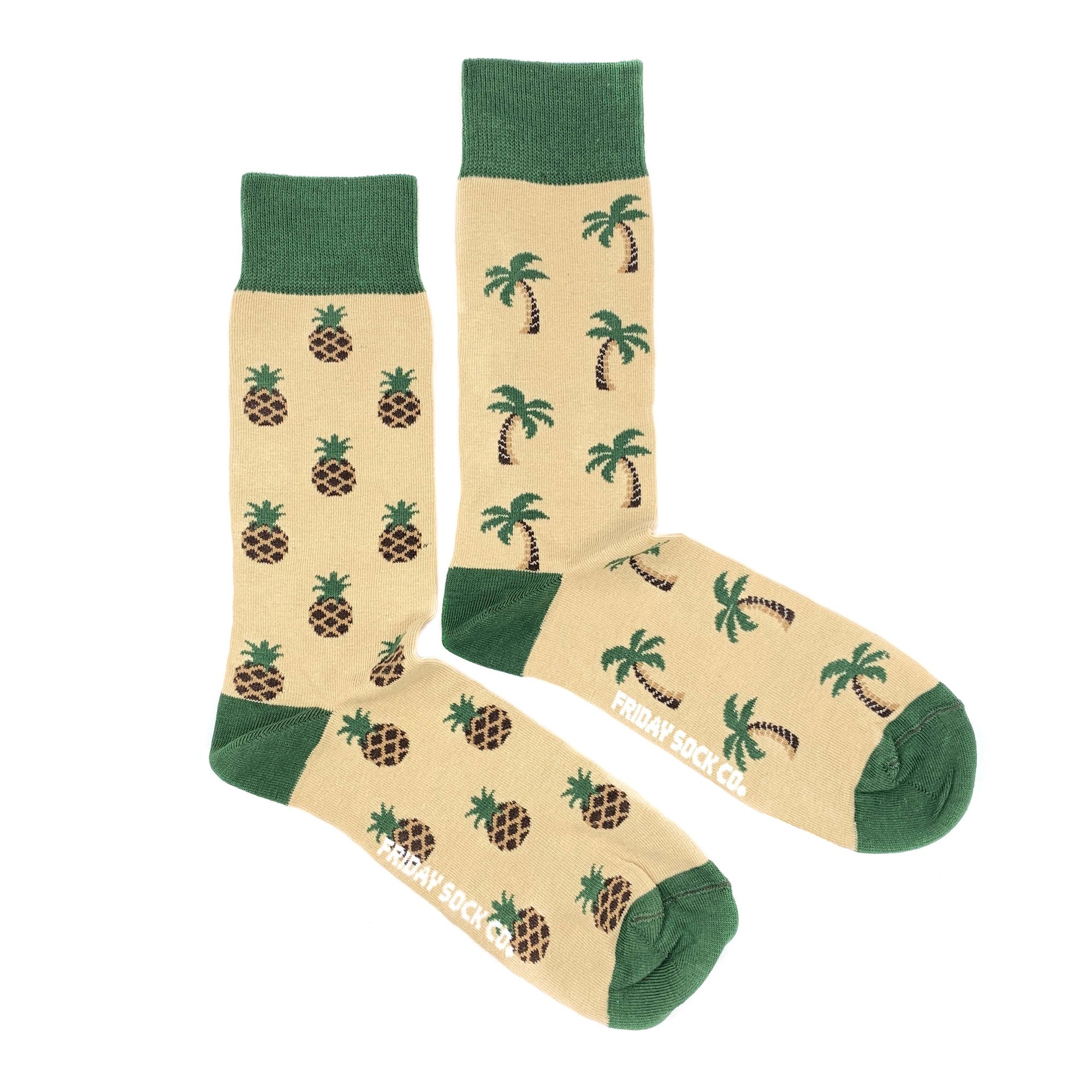 Friday Sock Co. Palm Tree & Pineapple