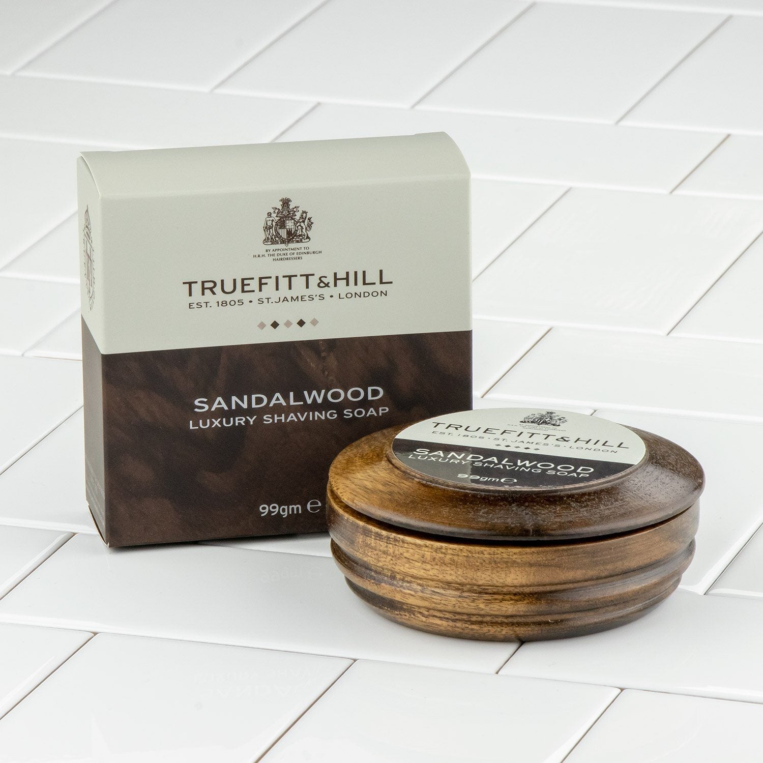 Truefitt & Hill Sandalwood Luxury Shaving Soap