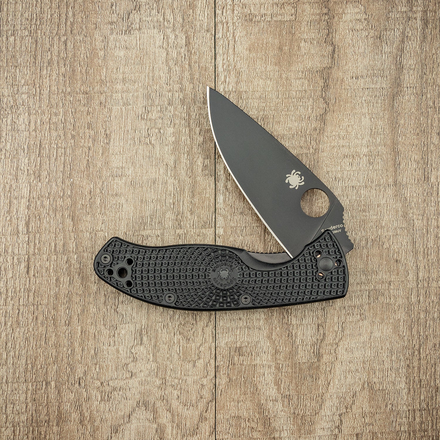 Spyderco Tenacious Lightweight Black Folding Knife from Spyderco